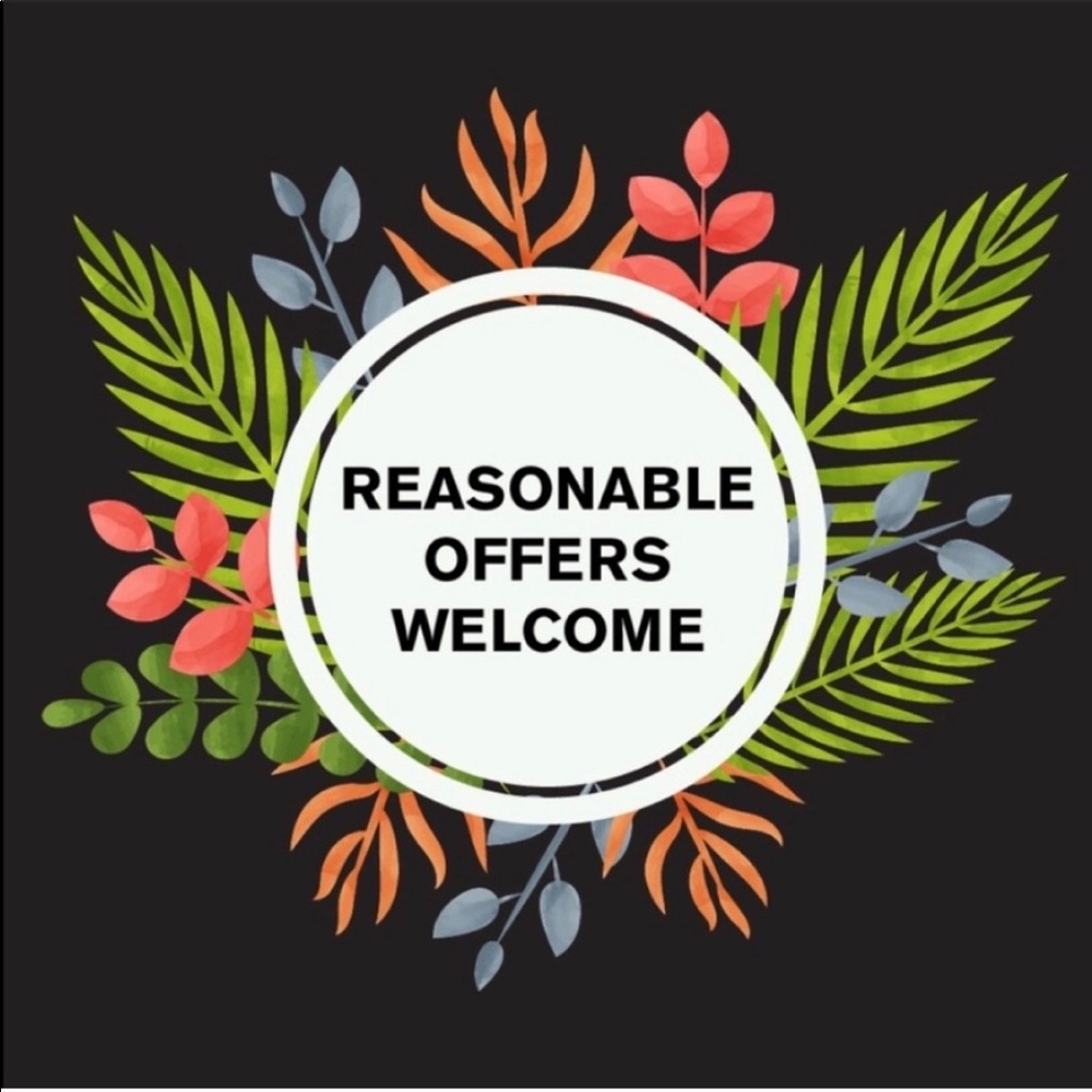 Open to reasonable offers!!